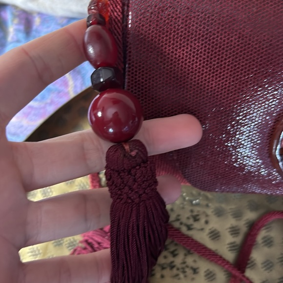 Red Rafael Sanchez Purse/ Clutch - Picture 3 of 10